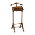 Ocala Mahogany Valet Stand With Stud Box