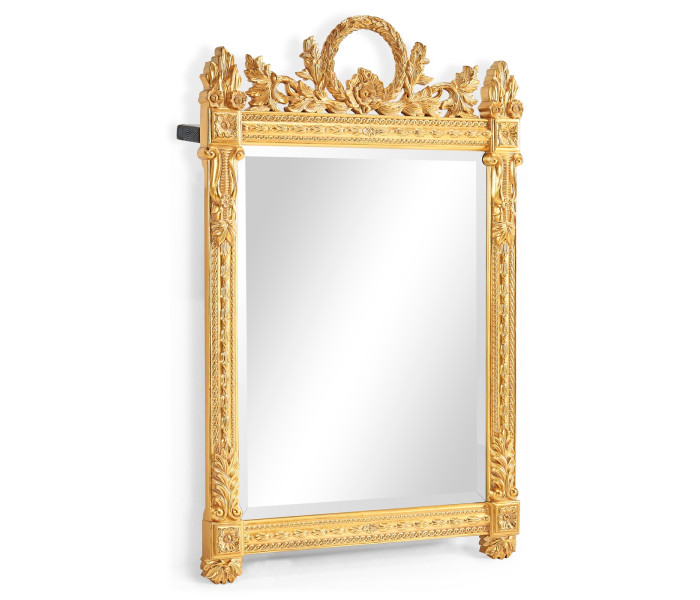 Empire style gilded mirror