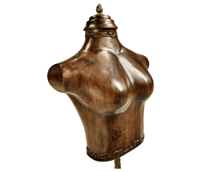 Ocala Large Female Wooden Mannequin & Torso On Stand
