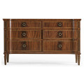 Regency Mahogany Reverse Breakfront Chest
