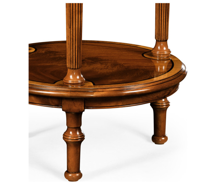 Bedside Table -Satin Varnish