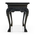 York Venetian Black Oak Console