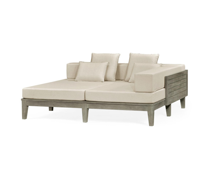 Outdoor Lounge Ottoman (Com)