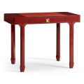 Rectangular Desk (100) - RED BRICK LEATHER 031-01-00210
