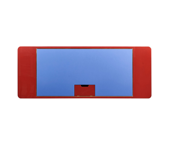 Rectangular Desk (140) - Red 15278 Azur  031-01-00209