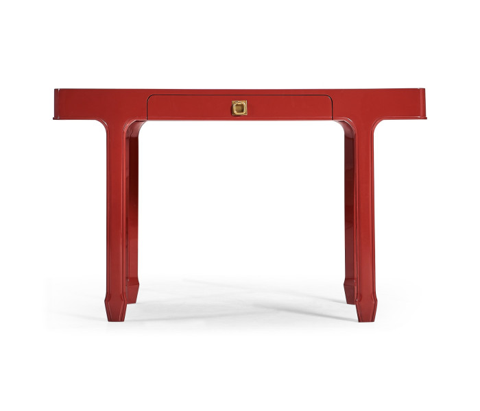 Rectangular Desk (120) - Red 15278 Azur - Socket