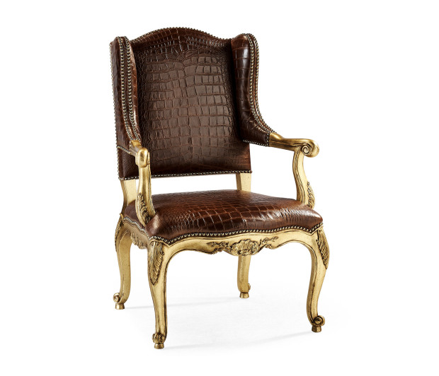 Conservatory Chair - Moore & giles Cuero Croc British Tan