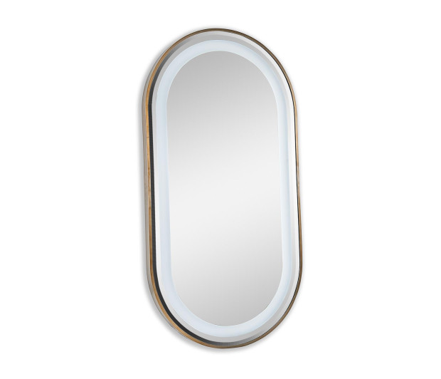 Wall Oval with LED lighting mirror type 1 - Anti-fog