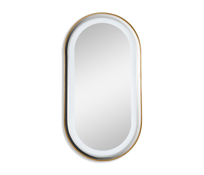 Wall Oval With Led Lighting Mirror Type 1 - Anti-Fog