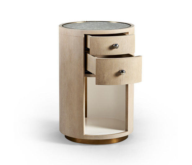 Round Bedside Table