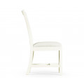 Spark Chippendale White Side Chair