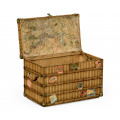 Travel Trunk Style Storage Chest
