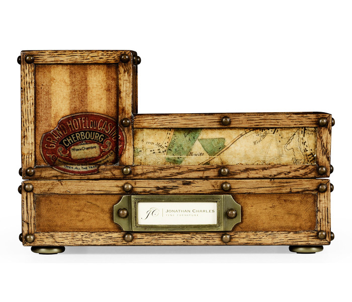 Travel Trunk Style Desk Organiser