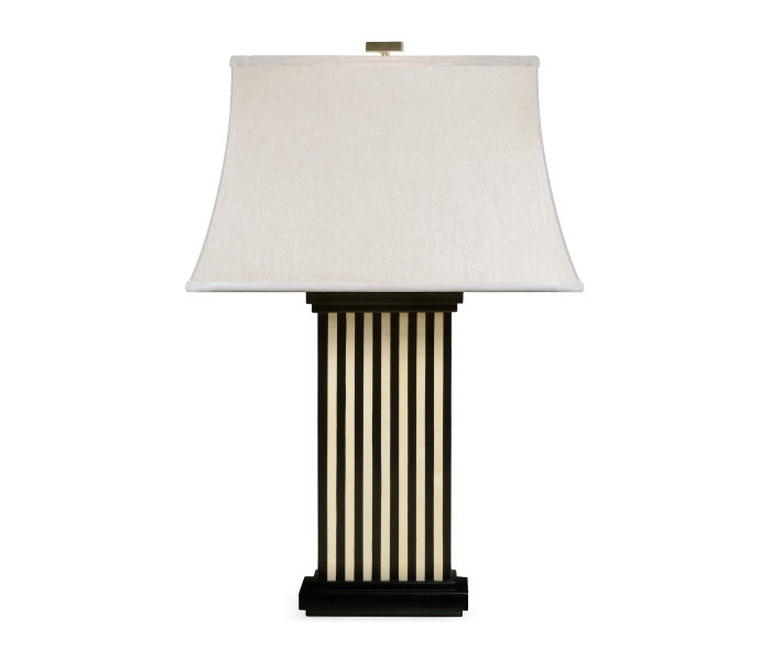 Classic Ebony & Ivory Lamp