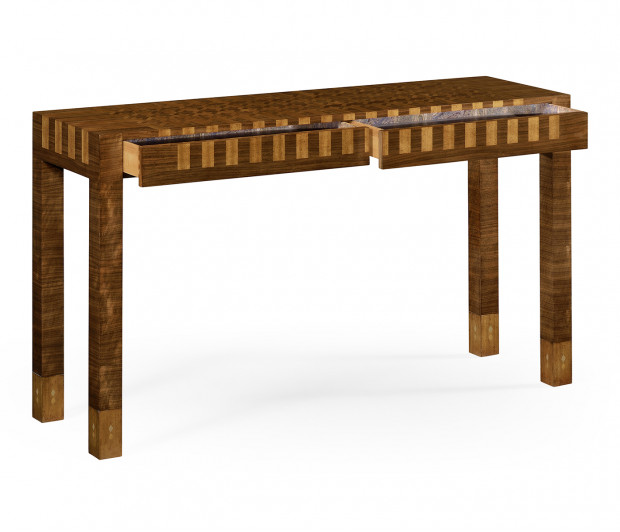 Classic Houndstooth Console