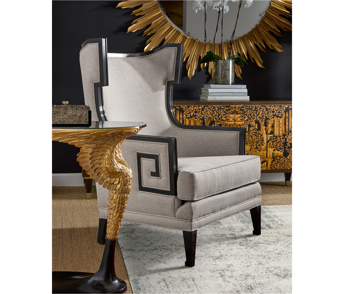 Rectangular Eggshell Box with Brass Handle