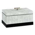 White Smoke Eggshell Rectangular Box