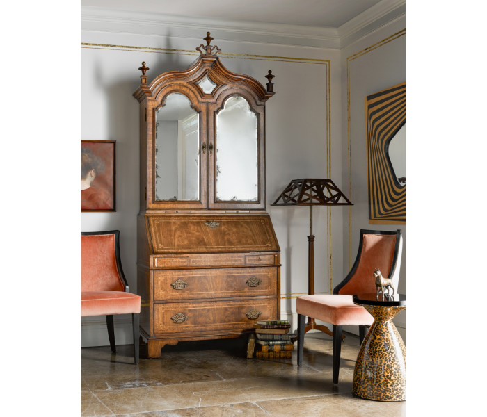 Copper Toned Bronze Boxer Dog