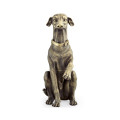 Light Brass Whippet Dog