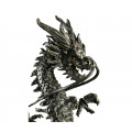 Dark Bronze Dragon Statue