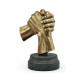 Antique Brass Gripping Hands