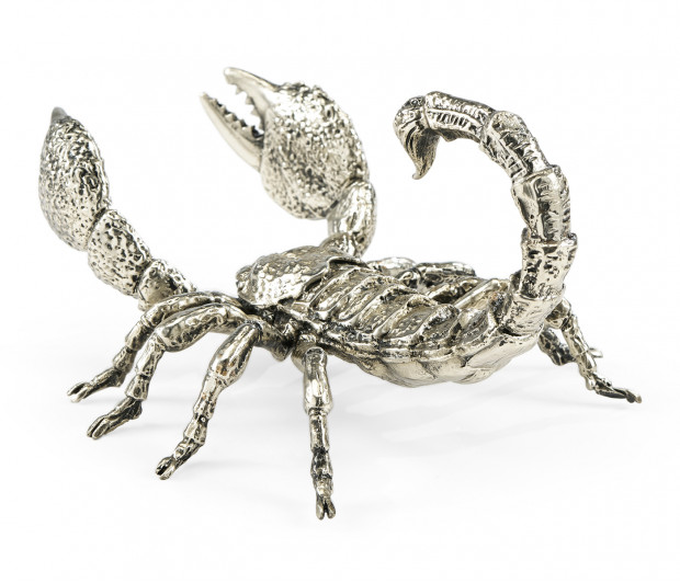 White Brass Scorpion