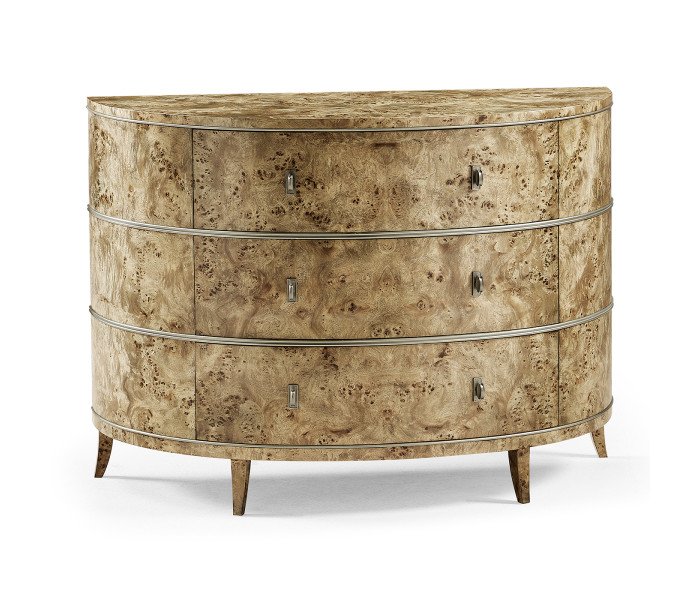 Reimagined Fulgurite Mappa Burl Demilune