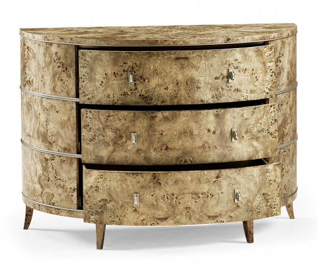 Reimagined Fulgurite Mappa Burl Demilune