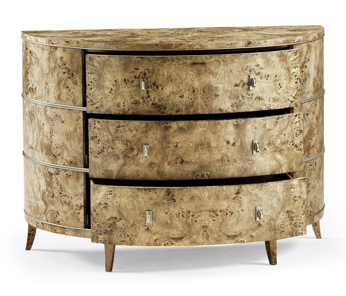 Reimagined Fulgurite Mappa Burl Demilune