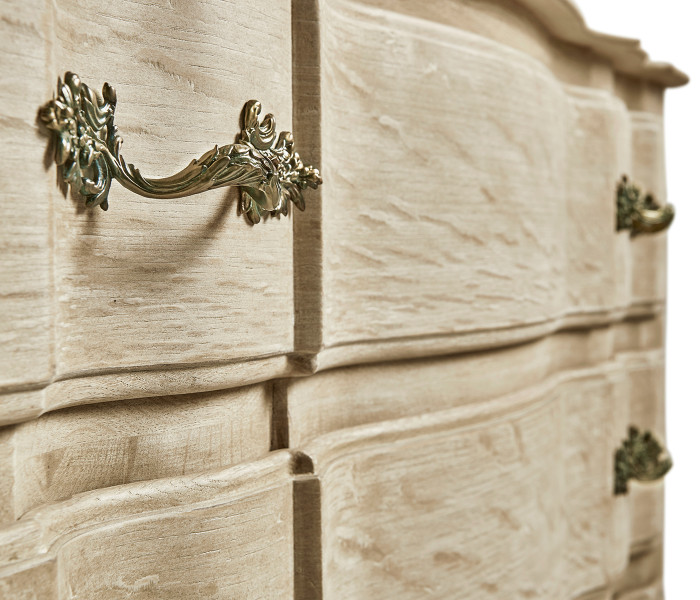 Ephemeris French Drawer Chest - Stripped Oak