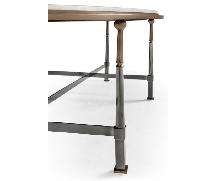 Hamilton Oval Cocktail Table