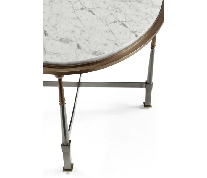 Hamilton Oval Cocktail Table