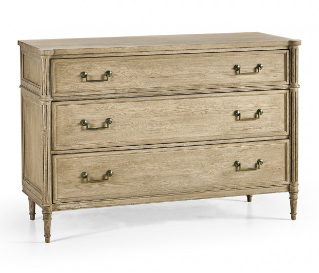 Kalpa Louis XVI Drawer Chest - Bleached Chestnut