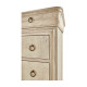 Entropy Louis Phillipe Drawer Chest - Bleached Walnut