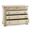 Entropy Louis Phillipe Drawer Chest - Bleached Walnut