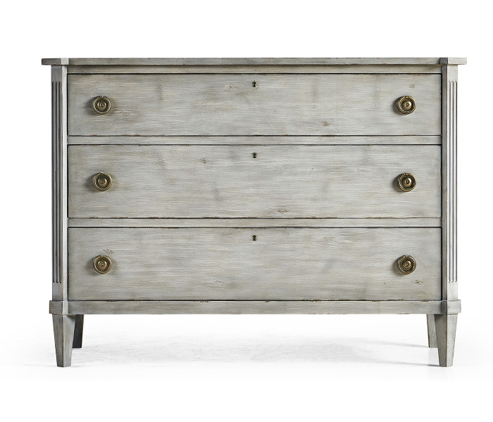 Aeon Swedish Drawer Chest - Antiqued Grey
