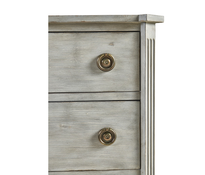 Aeon Swedish Drawer Chest - Antiqued Grey