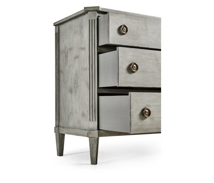 Aeon Swedish Drawer Chest - Antiqued Grey