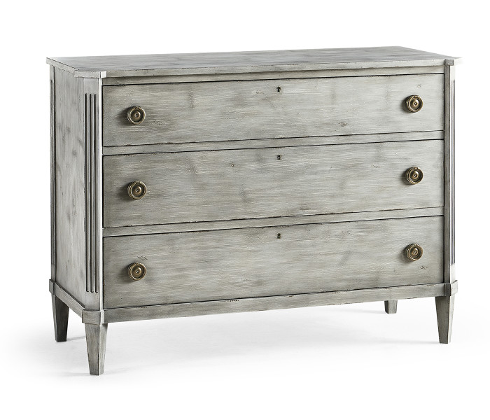 Aeon Swedish Drawer Chest - Antiqued Grey