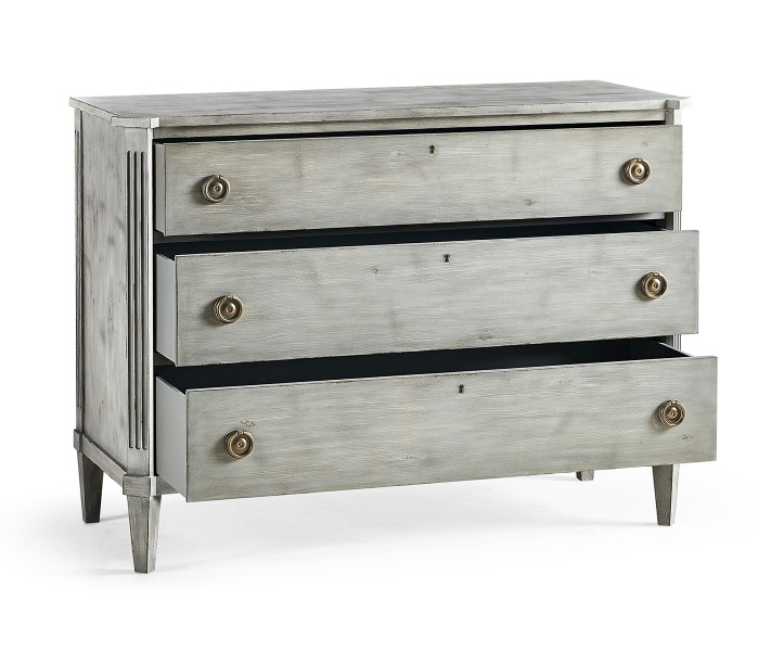 Aeon Swedish Drawer Chest - Antiqued Grey