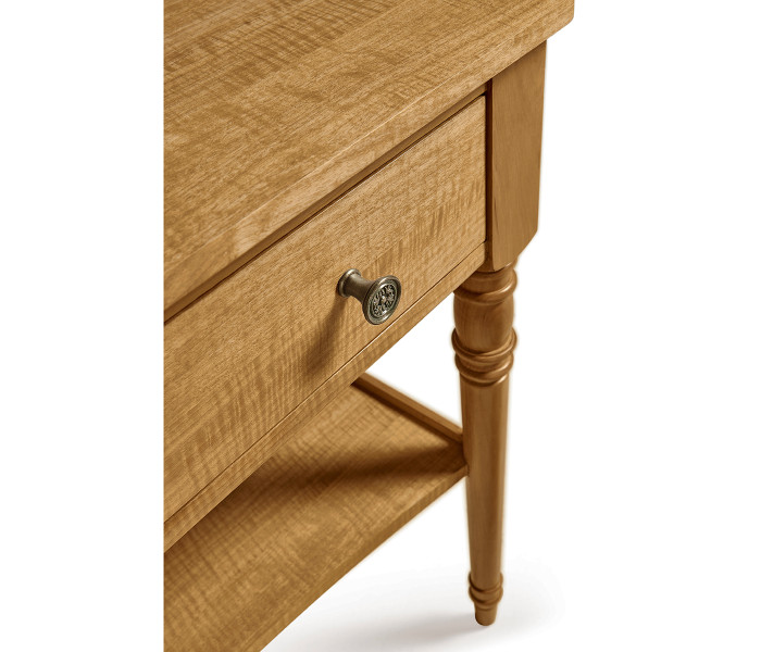 Timeless Wood Top Nighstand