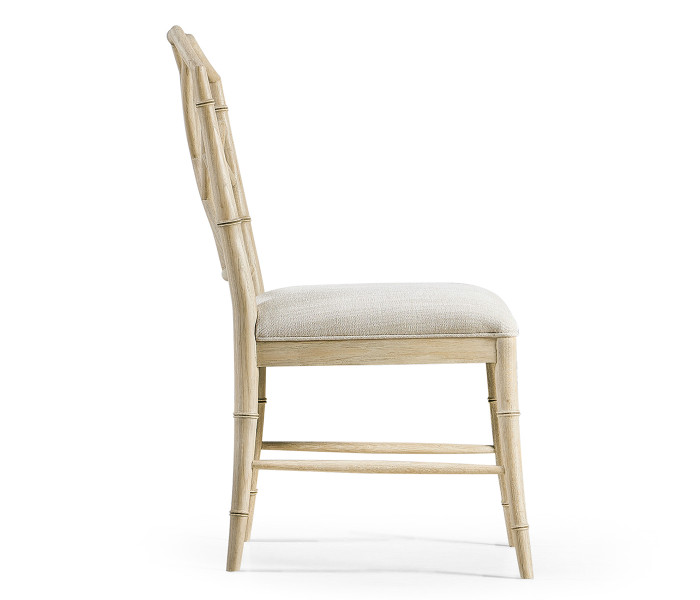 Saros Chippendale Bamboo Side Chair