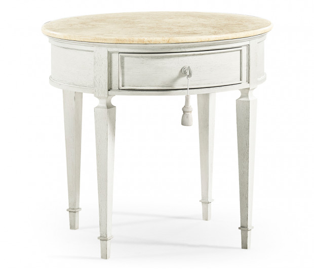 Anvil Round End Table