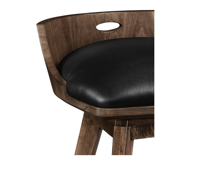 Langkawi Natural Walnut Counter Stool