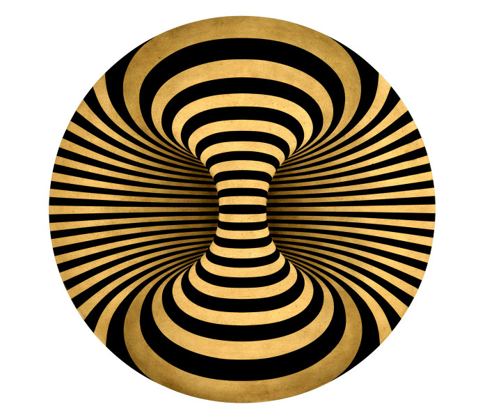 Op Art Counter Table