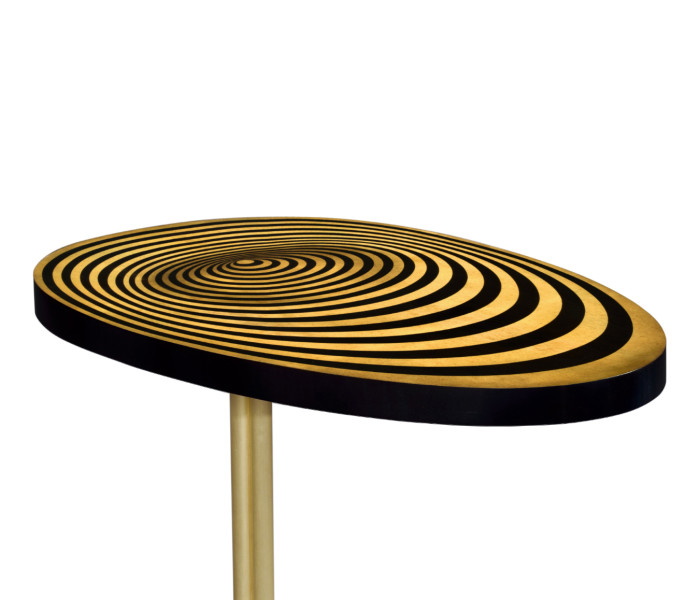 Oval Sofa Table With Tripod Base