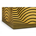 Op Art Bright Satinwood Cube