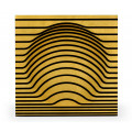 Op Art Bright Satinwood Cube