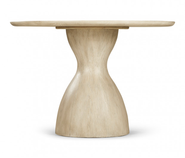Seamount Oak Pedestal Table