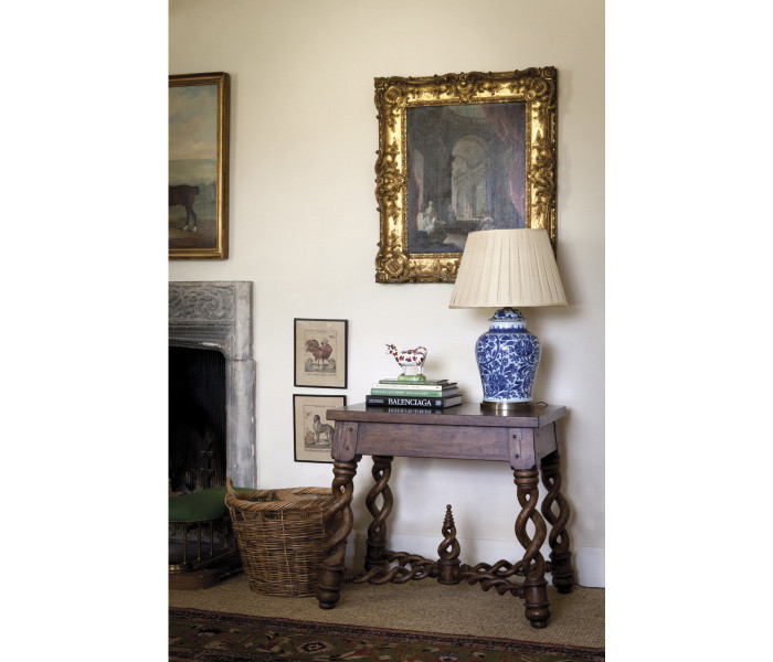 Purbeck Grey Fruitwood End Table